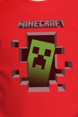 Minecraft gyerek póló Minekuki