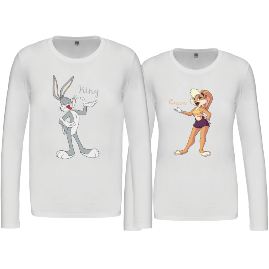 Couple tričko pre páry Bunnycouple