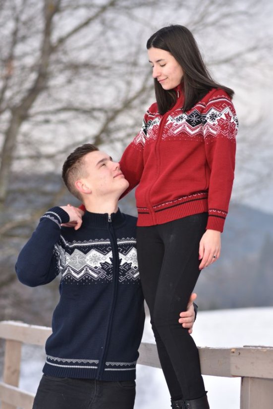 Pánsky sveter CANADA modrá