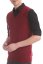 Glatki pleteni prsluk P2037BB bordo