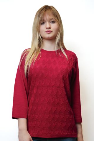 Ženski pulover Dida ciklamen