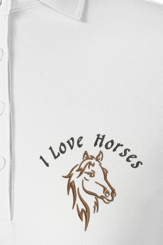 Dámska jazdecká polokošela Lovehorses 6611310