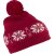 Pletena rdeča 03540 unisex