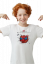 Spiderman detské tričko biele