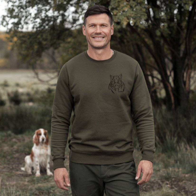 Mikina pre poľovníkov Boarhead_Pmik