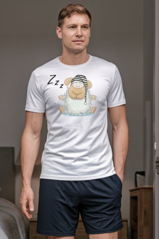 Pánske pyžamo s krátkym rukávom – Sheepsleep