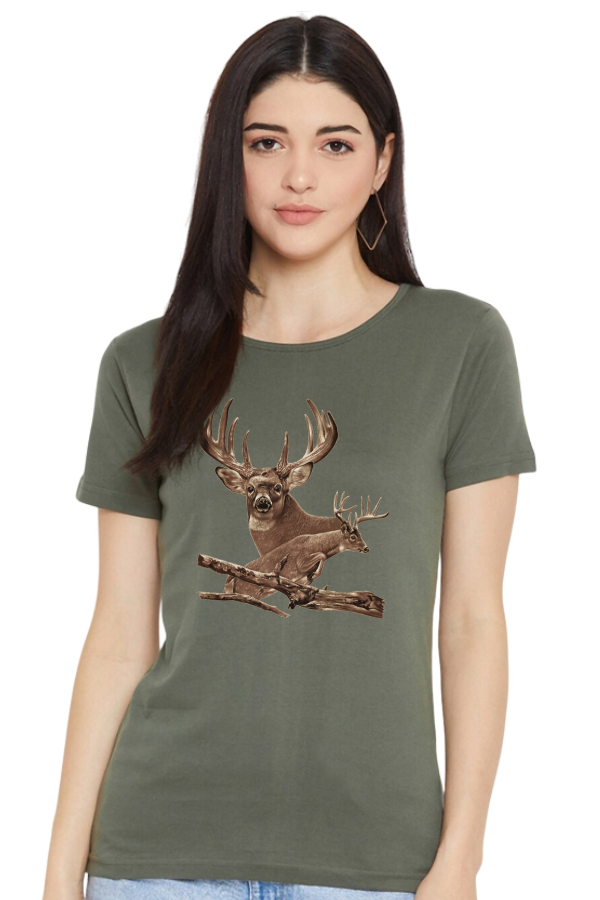 Tricou dama Deerteam