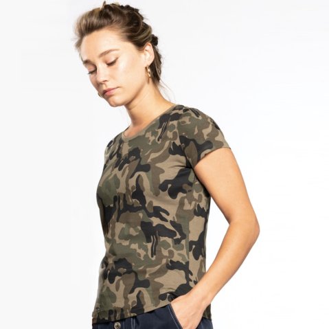 Ewident hadsereg női póló 443031 terepszínű