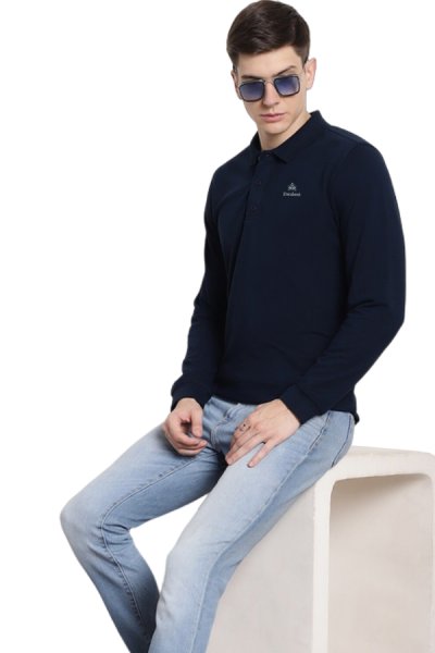 Tricou polo pentru bărbați 44256 navy