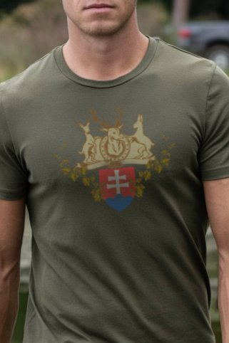 Tričko ErblogSVK 100% bavlna zelená