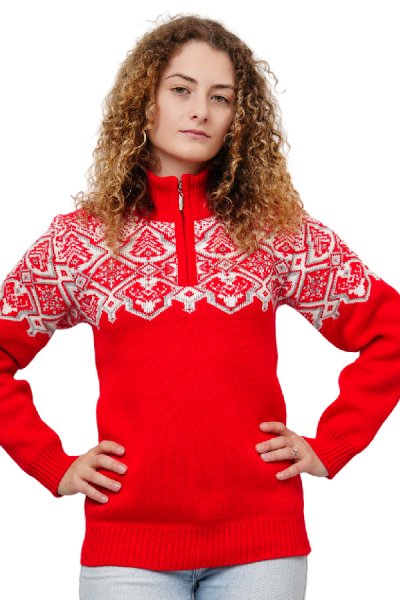 Dámsky pulóver Winti-Z červená