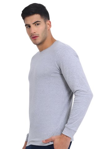 Elegantna potkošulja 32405G s dugim rukavima 100% pamuk siva