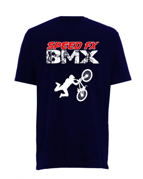 Tričko BMX KR modrá