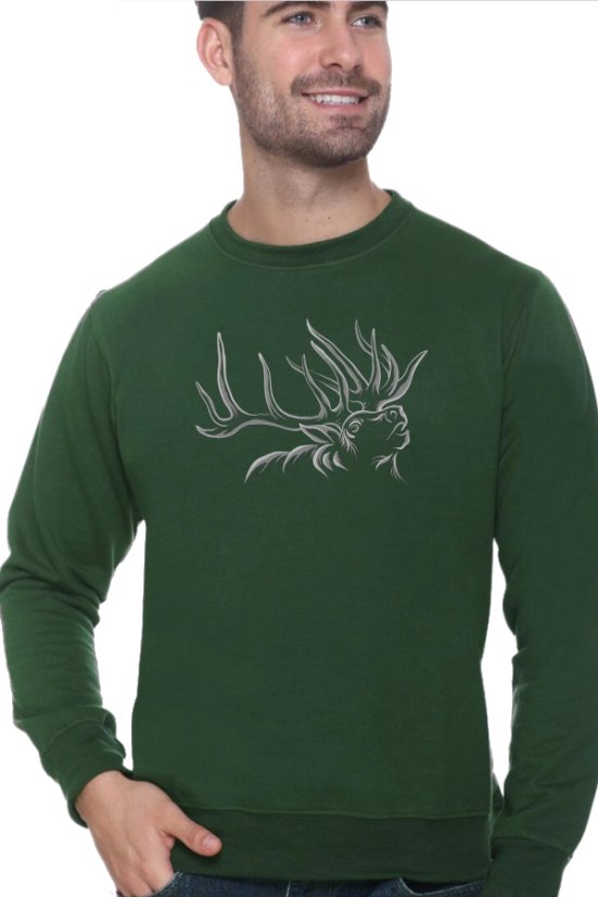 Mikina pre poľovníkov s potlačou Dominantdeer