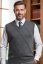 Men's Knitted Vest NovoBB Grey