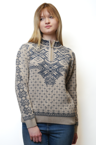 Damski sweter Maxa-Z beige