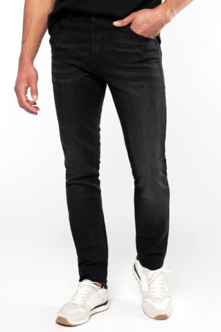 Basic pánske čierne rifle 44743