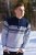Men’s Norwegian sweater Aero-Z white-blue
