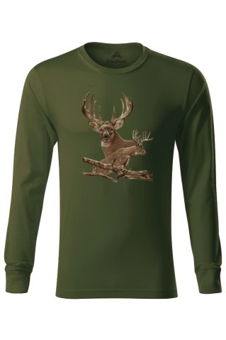 Deerteam lovačka majica zelena