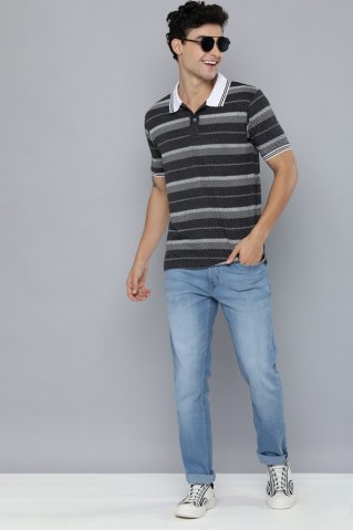 Pánske modré rifle XX004