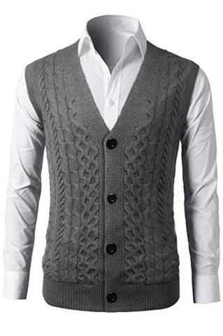 Weste zum Knöpfen Copik BBA Anthrazit