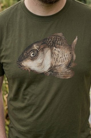 Fish6 carp T-Fishing T-shirt with carp print