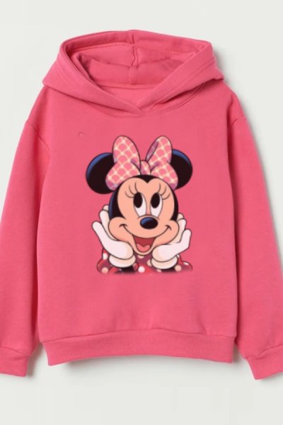 Mickey Mouse pink mikina pro dívky Minnieeyes