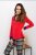 Pijamale dama 21033 rosu