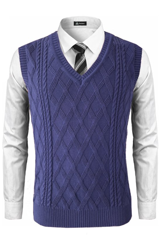 Pánska pletená vesta PikoBB royal