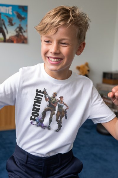 Fortnite gyerek póló Fortikid