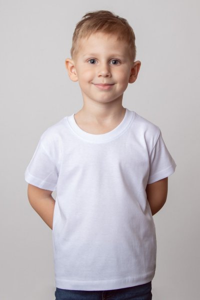 detské tričko, AKCE 3ks za cenu 2ks, modrá- šedá - bílá