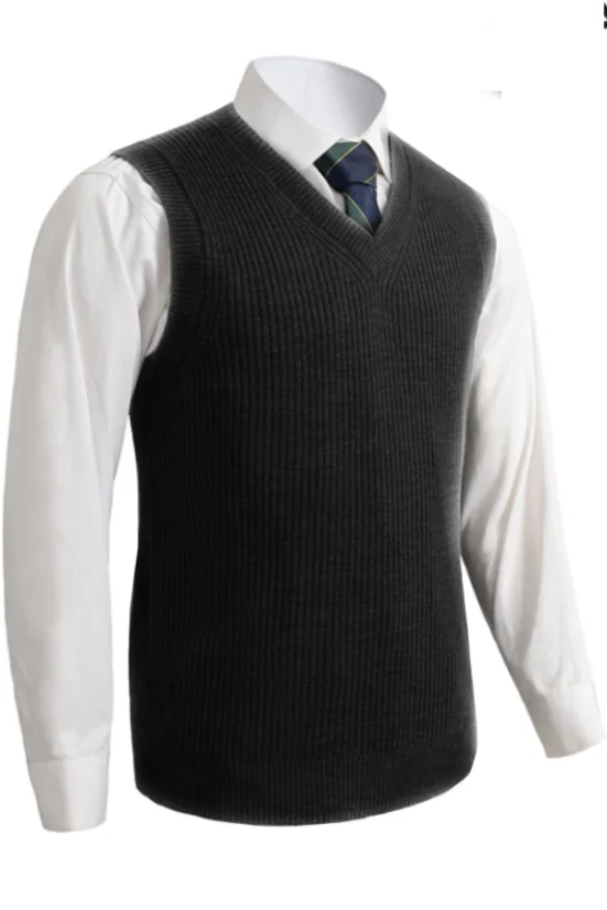 Knitted vest DIBBER BB black