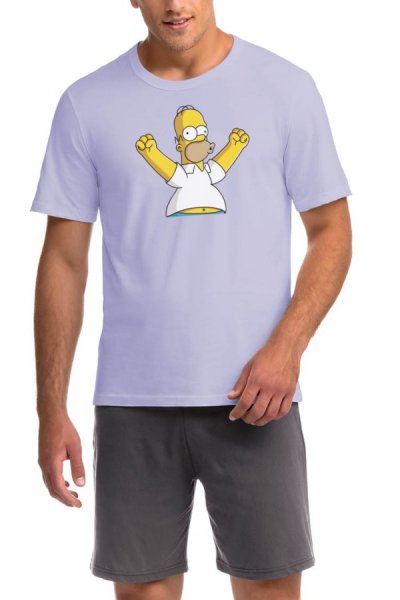 Pánské pyžamo Simpson