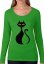 Női póló Cat3 55399 zöld