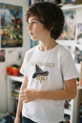Harry Potter detské tričko biele