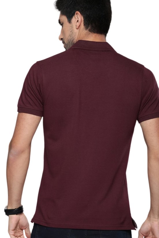 Bordo polo majica Ewident
