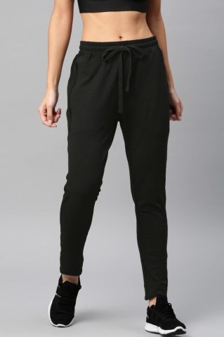 Dolge jogging hlače 90074 črna
