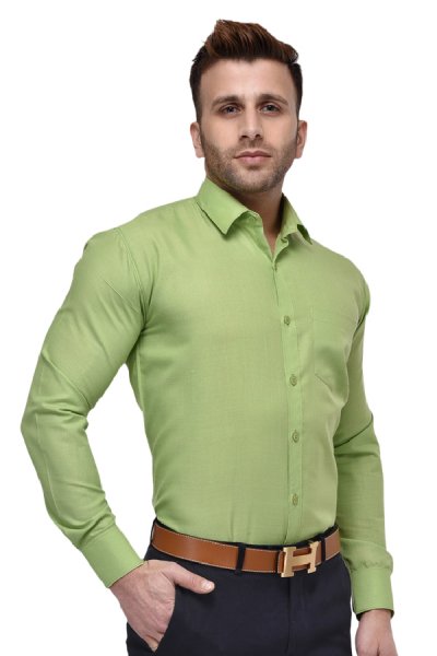 Kvalitetna moška modna srajca 44545 lime