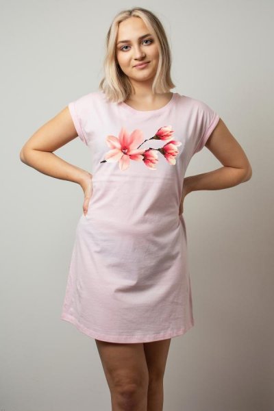Dámska nočná košeľa Magnolia pink