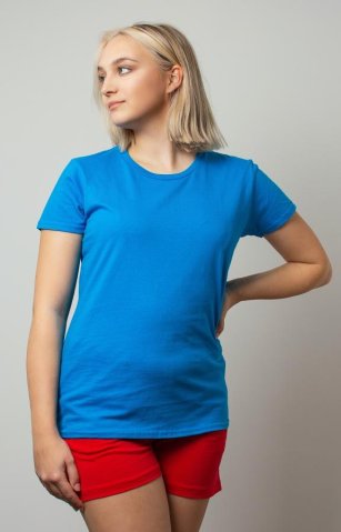 Dámske krátke pyžamo 224100 modrá