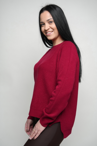 Pulover pentru femei Rose wine