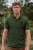 A hunter in a green Ewident Ewtarting2 hunting polo shirt in nature.