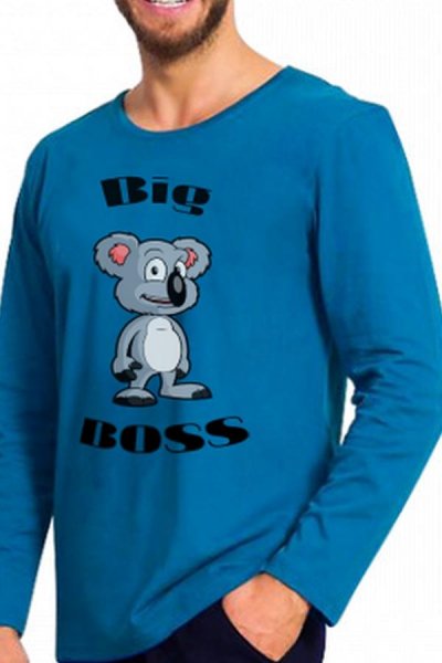 Moška pižama s dolgimi rokavi Bigbosskoala