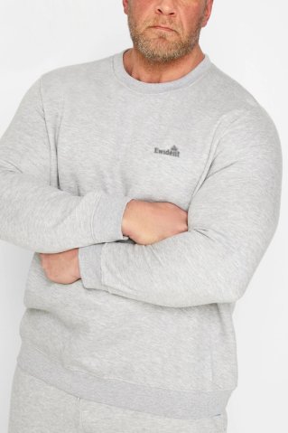 Pánska oversize mikina 2218000big sivá