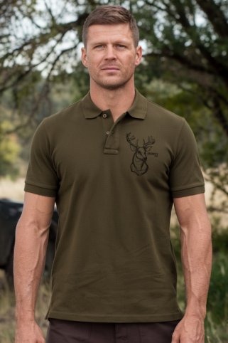 Ewident lovačka polo majica zelena Deerkres