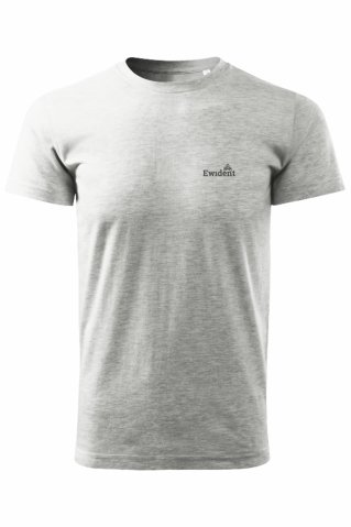 Men's oversized grey T-shirt