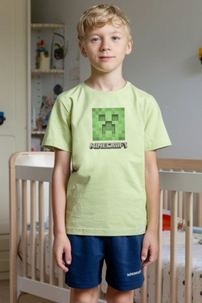 Detské pyžamo Minecraftlog