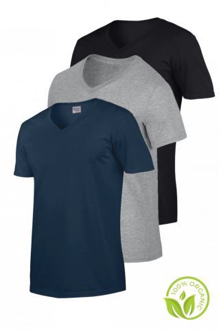 Pánske tričko 100% bavlna, AKCIA 3ks v balení za cenu 2ks, čierna - sivá - modrá