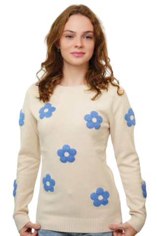 Pulover de dama Bluma natur