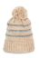 Pletena kapa 03556 unisex beige